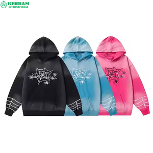 เสื้อสเวตเชิ้ตแบบสวมหัว ยูนิเซ็กซ์ ผ้าฝ้าย 100% สไตล์วินเทจ สีพื้น ผ้าฟลีซฝรั่งเศส สำหรับฤดูหนาว เป็นมิตรกับสิ่งแวดล้อม ระบายอากาศได้ดี น้ำหนัก 350 กรัม รับผลิตแบบ OEM - Product Image 3