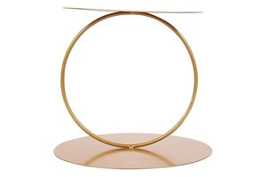 Supporto per torta elegante in metallo martellato per feste <span class=keywords><strong>di</strong></span> anniversario <span class=keywords><strong>di</strong></span> compleanno strumenti per torte - Product Image 2