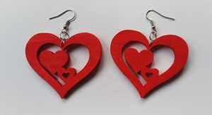 Pendientes de Madera de Diseño Único y Calidad Premium, Tipo Ovalado, Accesorio de Moda para Mujer, Regalo de Aniversario, por ABDUL REHMAN ENTERPRISES - Product Image 3