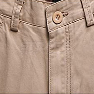 <b>Lightweight</b> Summer Style Bottom <b>Cargo</b> <b>Shorts</b> Trendy Comfortable Casual Fit 100% Cotton Solid Eco-Friendly Breathable Premium - Product Image 3