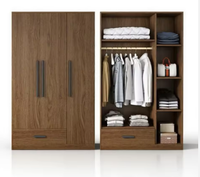 Fournisseur d'usine Prima, système d'organisation de dressing moderne et minimaliste sur mesure, armoire à vêtements, placard de chambre à coucher, dressing