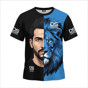 Style vintage 100% coton hommes T-Shirt de haute qualité 280 grammes solide motif sérigraphie Streetwear vente en gros - Product Image 6