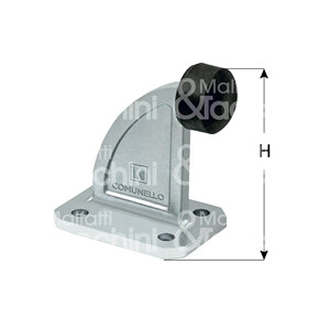 INTERRUPTEUR DE FIN AVEC BASE À visser, galvanisé - Product Image 1