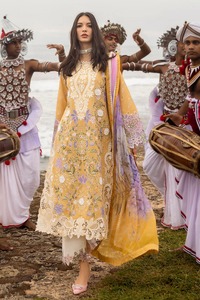 Nueva moda 2025 trajes de césped de verano para mujer vestido de fiesta de estilo pakistaní al por mayor - Product Image 6