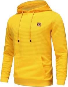 2025 hommes décontracté mode Joker Sublimation pull à capuche meilleure qualité drôle surdimensionné respirant conception solide motif OEM - Product Image 1