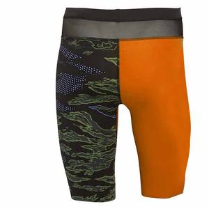 Pantalones cortos de compresión para hombre de alta calidad Nuevo patrón sólido cosido Antiarrugas y transpirable Ropa de gimnasio Tasa al por mayor - Product Image 2