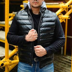 Venta Directa de Fábrica, Chaleco Acolchado con Cremallera Personalizado, Transpirable, de Alta Calidad, Informal, para Hombre, para Invierno, 100% - Product Image 3