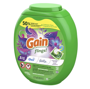 Lessives en capsules en gros 3-en-1 HE Pacs Parfum naturel Détachant 112 unités - Product Image 1