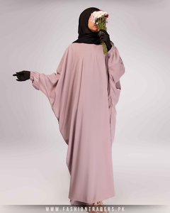 Alta calidad Batwing Abaya última colección de moda islámica suelta ajuste modesto silueta recta venta al por mayor servicio OEM bajo MOQ - Product Image 4