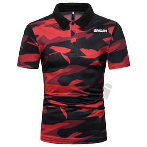 Polos de golf de manga corta para hombre de poliéster 100% con impresión por sublimación de alta calidad OEM - Product Image 4