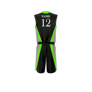 Best-seller Uniforme de basket-ball personnalisé pour hommes Prix de gros Grande taille Uniformes de basket-ball respirants avec design imprimé OEM - Product Image 3