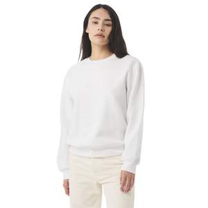 Sudadera de Forro Polar Grueso con Cuello Redondo para Mujer, Estilo Urbano, Mezcla de Poliéster/Algodón - Product Image 1