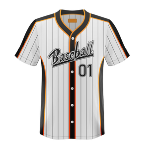 Camiseta de béisbol OEM de alta calidad, camisetas transpirables para niños y jóvenes con logotipo de sublimación bordado personalizado, uniformes al por mayor - Product Image 1