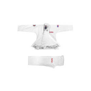 Algodón Blanco Jiu Jitsu Gi Para Adultos - Product Image 4