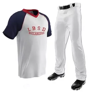Uniforme de baseball de haute qualité Ensemble d'uniformes de baseball de qualité supérieure en gros et à bas prix - Product Image 6