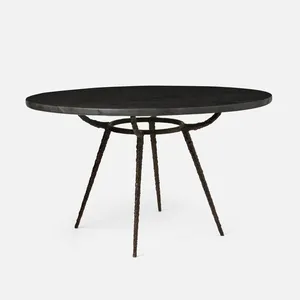 <span class=keywords><strong>Mesa</strong></span> de Comedor |   Texturizado |   Muebles Transicionales de Lujo Industriales - Product Image 3