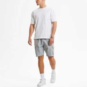 Nouveauté, shorts cargo pour homme sur mesure, fabrication OEM, tissu en toile, imperméable, couleurs personnalisées, logo sur le devant, été, haute qualité - Product Image 6