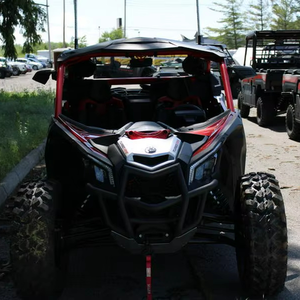 Can-Am Maverick X3 X DS Turbo RR Smart-Shox 2025, Rojo Fuego, Plateado Hiper, Nuevo UTV Recreativo, OEM, DIY, Industrial, 1 Año de Garantía - Product Image 1