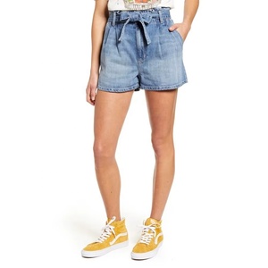 Women's Casual Denim <b>Shorts</b> Summer Stretchy Waist <b>Jean</b> <b>Shorts</b> with Pocket Decoration Sportswear Fabric 2026 - Product Image 5