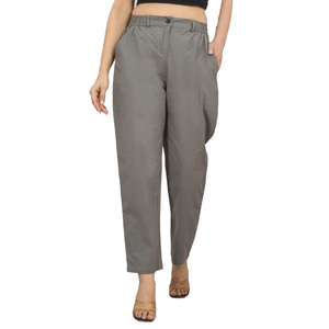 Pantalon de jogging léger pour femmes avec cordon de serrage réglable Design avant plat Vêtements pour femmes Eco Conscious Qualité supérieure - Product Image 1