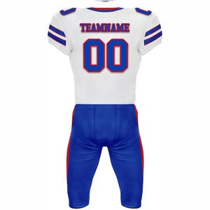 Maillot de football américain OEM de haute qualité, logo personnalisé, nouveau design, confortable, manches courtes, grande taille, protection UV - Product Image 5