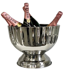 Venta al por mayor personalizado cobre Metal Champagne Bowl venta grande brillante pulido vino hielo Bowl para fiestas - Product Image 3