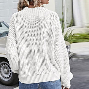 Suéter de punto para mujer para oficina y estilo informal Suéter de lana suave para mujer Hecho a mano en Pakistán Suéter de mujer de moda - Product Image 3