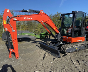 รถขุดขนาดเล็ก Kubota KX060-5 น้ำหนัก 6.0 ตัน รถขุดมือสองสำหรับงานหนัก เครื่องจักรเคลื่อนย้ายดินสำหรับงานก่อสร้าง มีจำหน่าย - Product Image 1