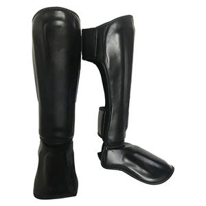 Espinilleras de Fútbol de Piel Sintética de Alta Calidad con Protección, Cómodas, Cobertura Media de Pierna, en Varios Colores - Product Image 5