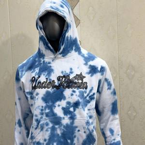 Sudadera con Capucha Personalizable 100% Algodón Grueso de 500 g/m², Tinte Liso, Tie-Dye, para Hombre, Ropa de Calle de Invierno, Bordada con Pedrería - Product Image 5