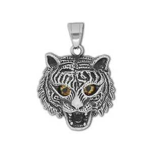 2024 New Tend's 925 Sterling Silver Oxidized Pendant Joyería fina para hombres y mujeres Plateado y chapado en oro Inspirado en el Hinduismo - Product Image 1