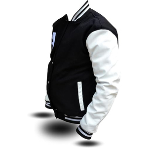 Chaqueta universitaria transpirable personalizada para hombre con chaquetas universitarias de moda americana para hombre - Product Image 3