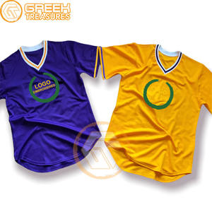 เสื้อยืดปักลายโอเมก้าอินเตอร์ล็อคโพลีเอสเตอร์เสื้อระบายอากาศสำหรับผู้ชายเสื้อแบบชาวกรีก PSI - Product Image 6