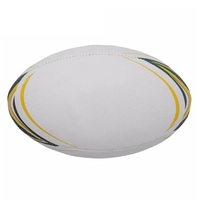 Vessie en caoutchouc et latex de qualité 3 couches à l'intérieur d'un ballon de rugby de haute qualité avec logo personnalisé pour les marques