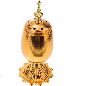 Producto de Venta caliente metálico con fragancia de plata antigua soporte de incienso jardín hogar Oficina Mesa artículos de decoración únicos - Product Image 6