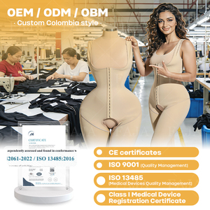 ชุดกระชับสัดส่วนยกกระชับก้นหลังผ่าตัด ยี่ห้อ Tomy Control Shape Wear แบบรัดแน่นสูงสำหรับผู้หญิงชาวโคลอมเบีย - Product Image 3