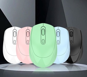 Ergonomic quang mini Chuột không dây, di động và dễ thương cho máy tính xách tay/PC chơi Game phong cách, nhiều màu sắc. - Product Image 2