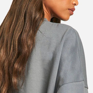 Sweat-shirt décontracté à manches longues pour femmes, service OEM de haute qualité à prix avantageux, conception avec logo personnalisé, pour la vente en gros - Product Image 5