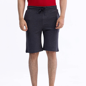 Huzaifa กางเกงขาสั้นผู้ชายผ้าฝ้าย100% กางเกงขาสั้นผ้าฝ้ายขนาดใหญ่พิเศษออกแบบโลโก้ได้ตามต้องการ - Product Image 1