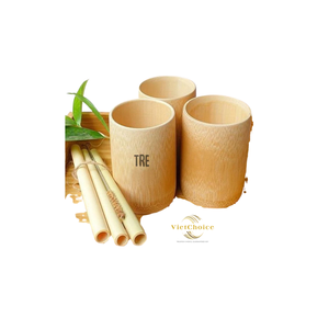 Gobelet en bambou fait à la main, écologique, gobelet à boire en bambou naturel pour la maison et l'extérieur - Product Image 3