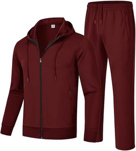 Ropa de entrenamiento personalizada para hombre, chándal con estampado de logotipo bordado, chándal de lana para hombre, chándales ajustados - Product Image 1