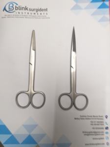 Instrumentos quirúrgicos de tamaño personalizado de alta calidad, tijeras de corte de cordón umbilical fabricadas por Blink Surgident Instruments - Product Image 2