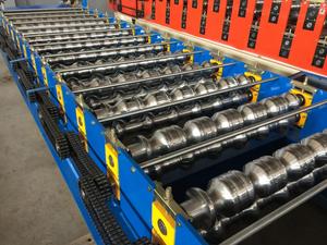 Máquina para Fabricar Tejas de Acero para Techos y Pisos con Motor de Rodamiento de Engranajes - Alta Productividad 380V - Product Image 2