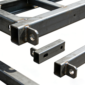Supports de montage soudés à l'arc spécifiques au client en acier structurel pour les cadres de machines industrielles fabriqués au Vietnam selon les spécifications - Product Image 3