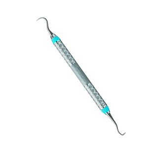 Détartreur dentaire professionnel U15/33 Towner-Jacquette |   Premium # 6 poignées en acier satiné au design élégant |   Double embout chirurgical réutilisable de qualité chirurgicale - Product Image 1