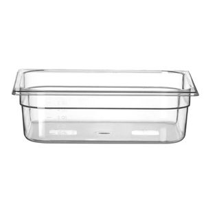 Contenitore per Alimenti Trasparente Profi Line GN 1/2 65L 325x265x(H)100mm Contenitore Gastronorm 1/2 HENDI - Product Image 1