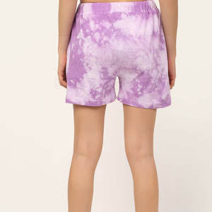 Pantalones cortos deportivos de alta calidad para mujer, ligeros, transpirables, hechos de la mejor tela, logotipo personalizable, diseño de cintura alta, teñido liso - Product Image 2