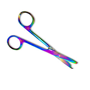 กรรไกรสำหรับผ่าตัดใช้ในโรงพยาบาลเหล็กเคลือบไทเทเนียมสีใช้ในการผ่าตัดในโรงพยาบาล - Product Image 3