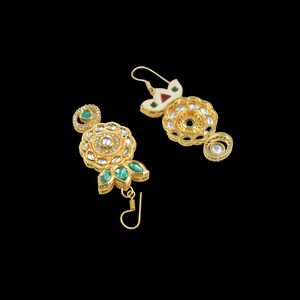 Pendientes de Latón de Moda, Fabricante y Proveedor, Pendientes de Fusión Chapados en Oro para Niñas y Mujeres - Product Image 4