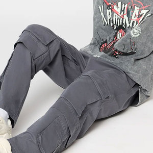 Regular Fit Baggy Cargo Pants Bulk Orders for Fashion Retailers Offering Comfort Style Quick Dry Breathable Eco-Friendly Cotton - Product Image 2